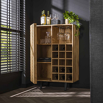 Komoda/Bar 28-53 Block 80cm Drevo Acacia