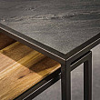 Konferenčný stôl 27-81 Slate 90x60cm 2-set Mix Konferenčný stôl 27-81 Slate 90x60cm 2-set Mix