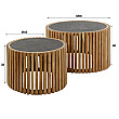 Konferenčný stôl 27-86 Slate Ø68 a Ø55cm 2-set Konferenčný stôl 27-86 Slate Ø68 a Ø55cm 2-set