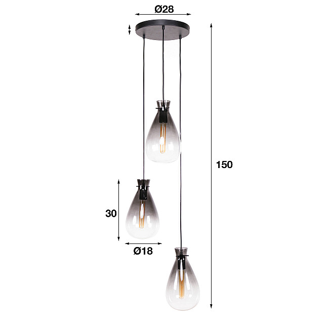 Luster 71-02 3L Nugget shade Luster 71-02 3L Nugget shade