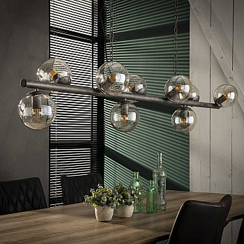 Luster 77-75 9 x Ø15cm Sklo - PRODUKT JE SKLADOM U NÁS - 1Ks