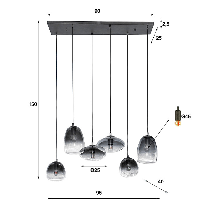 Luster 77-97 3+3 Mix Glass Luster 77-97 3+3 Mix Glass