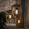 Luster 82-73 3 x Wooden mango frame Luster 82-73 3 x Wooden mango frame