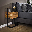Nočný stolík 23-68 Rigid Drevo Acacia Nočný stolík 23-68 Rigid Drevo Acacia