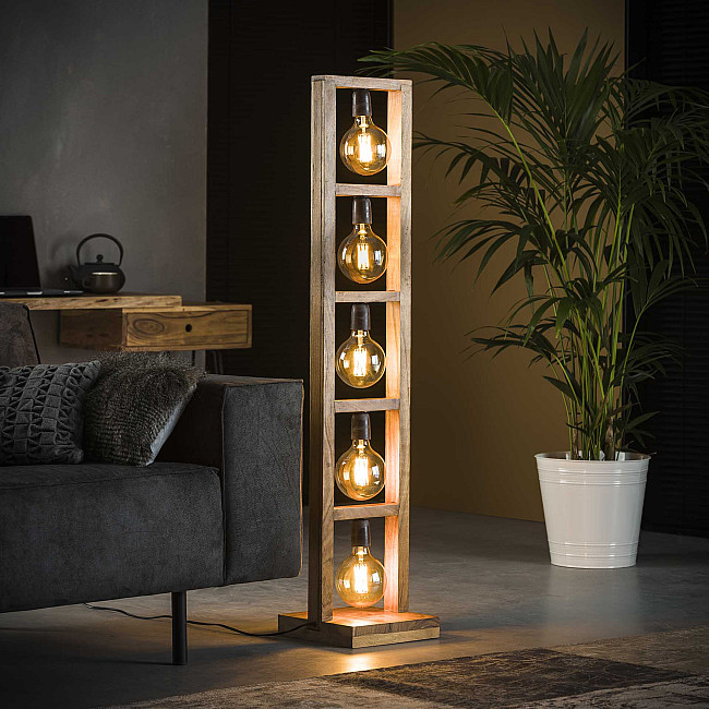 Stojaca lampa 82-55 Wooden Acacia frame Stojaca lampa 82-55 Wooden Acacia frame