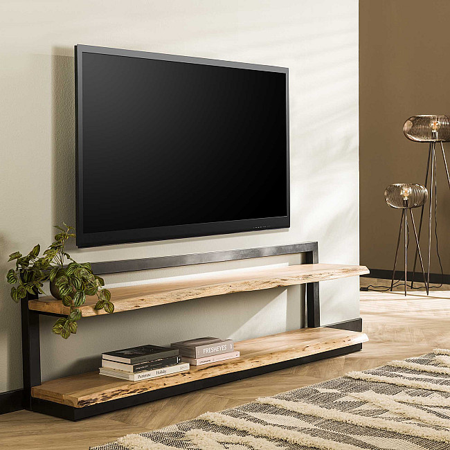 TV-skrinka 21-58 Edge 180cm Drevo Acacia TV-skrinka 21-58 Edge 180cm Drevo Acacia