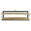 TV-skrinka 21-58 Edge 180cm Drevo Acacia TV-skrinka 21-58 Edge 180cm Drevo Acacia