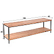 TV-skrinka 23-62 Edge 150cm Drevo Acacia