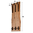 Vešiak 24-84 Edge 2x3 Hooks Drevo Acacia Vešiak 24-84 Edge 2x3 Hooks Drevo Acacia