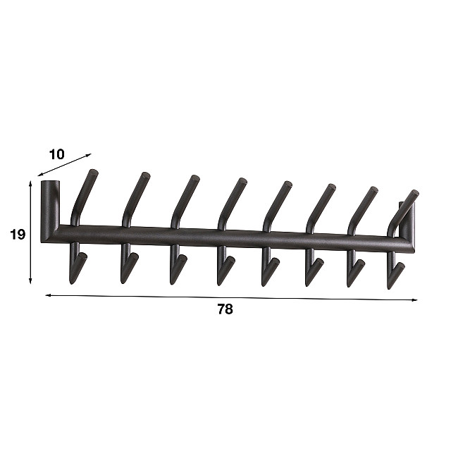 Vešiak 40-36 2x8 Hooks Vešiak 40-36 2x8 Hooks