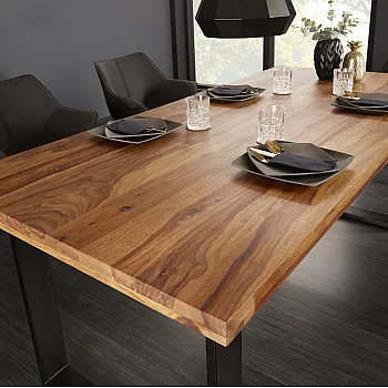 Jedálenský stôl 39868 160x90cm Masív drevo Palisander 