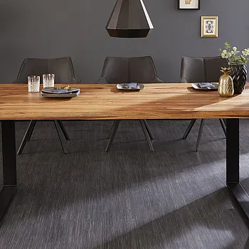 Jedálenský stôl 40818 180x90cm Masív drevo Palisander