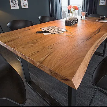 Jedálenský stôl Mammut 44512 200x90cm Masív drevo Acacia - PRODUKT JE SKLADOM U NÁS - 1Ks