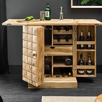 Komoda/Bar 39750 Drevo Acacia