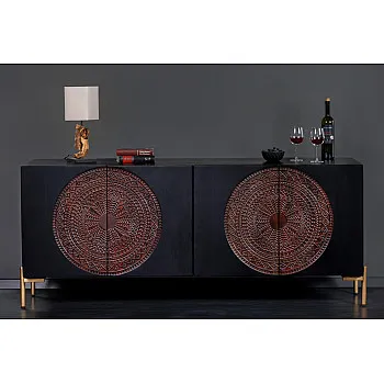 Komoda 41121 160cm Mandala Drevo Mango - PRODUKT JE SKLADOM U NÁS - 1Ks
