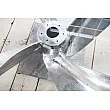 Konferenčný stôl 36469 85x85cm Aircraft Sklo