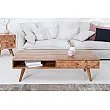 Konferenčný stôl 38422 114x60cm Drevo Acacia