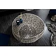 Konferenčný stôl 40286 80x80cm Aluminium Silver - PRODUKT JE SKLADOM U NÁS - 1Ks