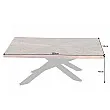 Konferenčný stôl 40526 Wood art 105x55cm Drevo Mango