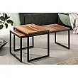 Konferenčný stôl 41069 100x40cm 2-set Drevo Palisander