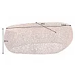 Konferenčný stôl 41435 122x70cm Aluminium Cooper