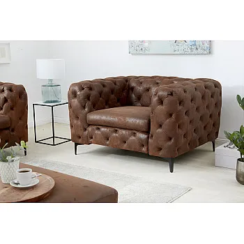 Kreslo 40465 Modern Barock Antik Hnedá