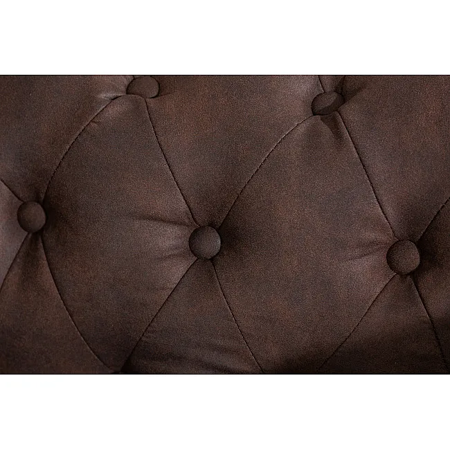 Kreslo 40654 Chesterfield Vintage Hnedá