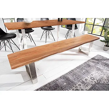 Lavica Mammut 200cm Masív drevo Acacia