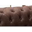 Sedacia súprava 40652 Chesterfield 3-sedenie Vintage Hnedá