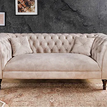 Sedacia súprava 42662 225cm Paris - Zamat Champagner