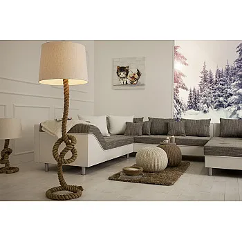 Stojaca lampa 30202 Rope Ø45cm