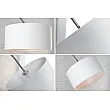 Stojaca lampa 35596 Oblúková Biela