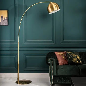 Stojaca lampa 40771 Big Bow 205cm Zlatá