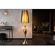 Stojaca lampa 41526 Lux III Čierna-zlatá