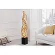 Stojaca lampa 43075 Vigne 150cm Prírodné recyklované drevo