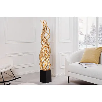 Stojaca lampa 43075 Vigne 150cm Prírodné recyklované drevo