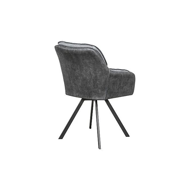 Stolička 39301 Lounger Šedá/Antracit - otočná