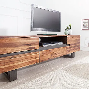 TV-skrinka 42076 160cm Drevo Acacia - PRODUKT JE SKLADOM U NÁS - 1Ks
