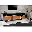 TV-skrinka 43305 Artwork 140cm Drevo Acacia