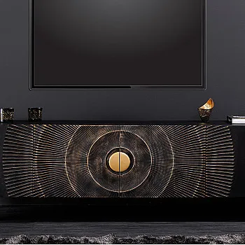 TV-skrinka 44303 Bailey 180cm Drevo Mango