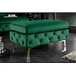 Taburetka 39611 Modern Barock Zamat Smaragdovozelená