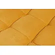 Taburetka 41302 Cozy Zamat Žltá