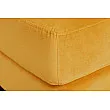 Taburetka 41302 Cozy Zamat Žltá