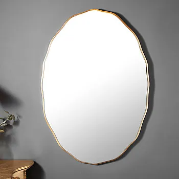 Zrkadlo 40696 100x70cm Elegancia gold