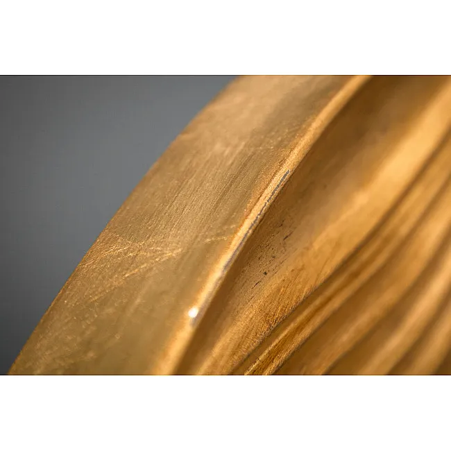 Zrkadlo 40697 Ø100cm gold