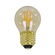 Filament LED žiarovka 84-63 Ø4,5cm Amber glass