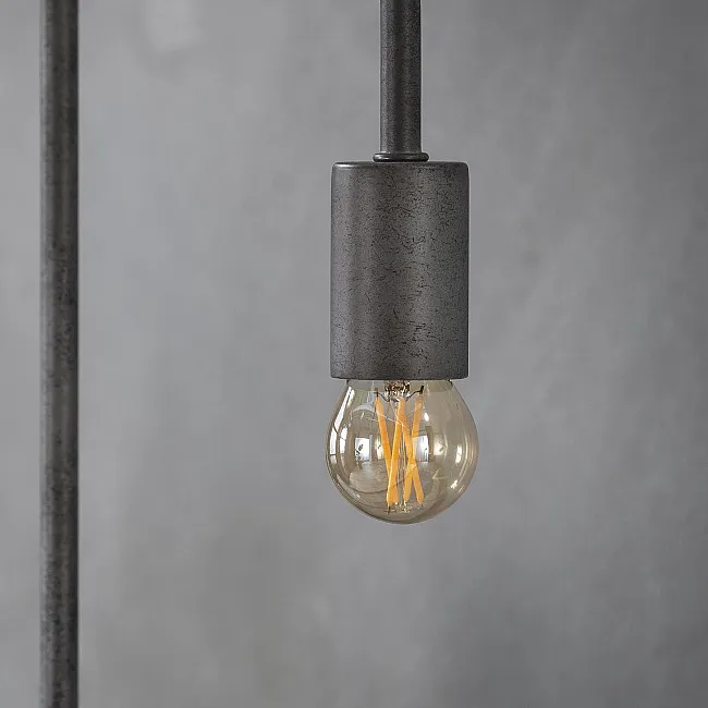 Filament LED žiarovka 84-63 Ø4,5cm Amber glass