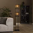 Stojaca lampa 72-67 2L Metal Blinds