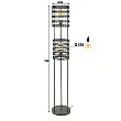 Stojaca lampa 72-67 2L Metal Blinds