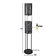 Stojaca lampa 81-09 2L Armor Tube